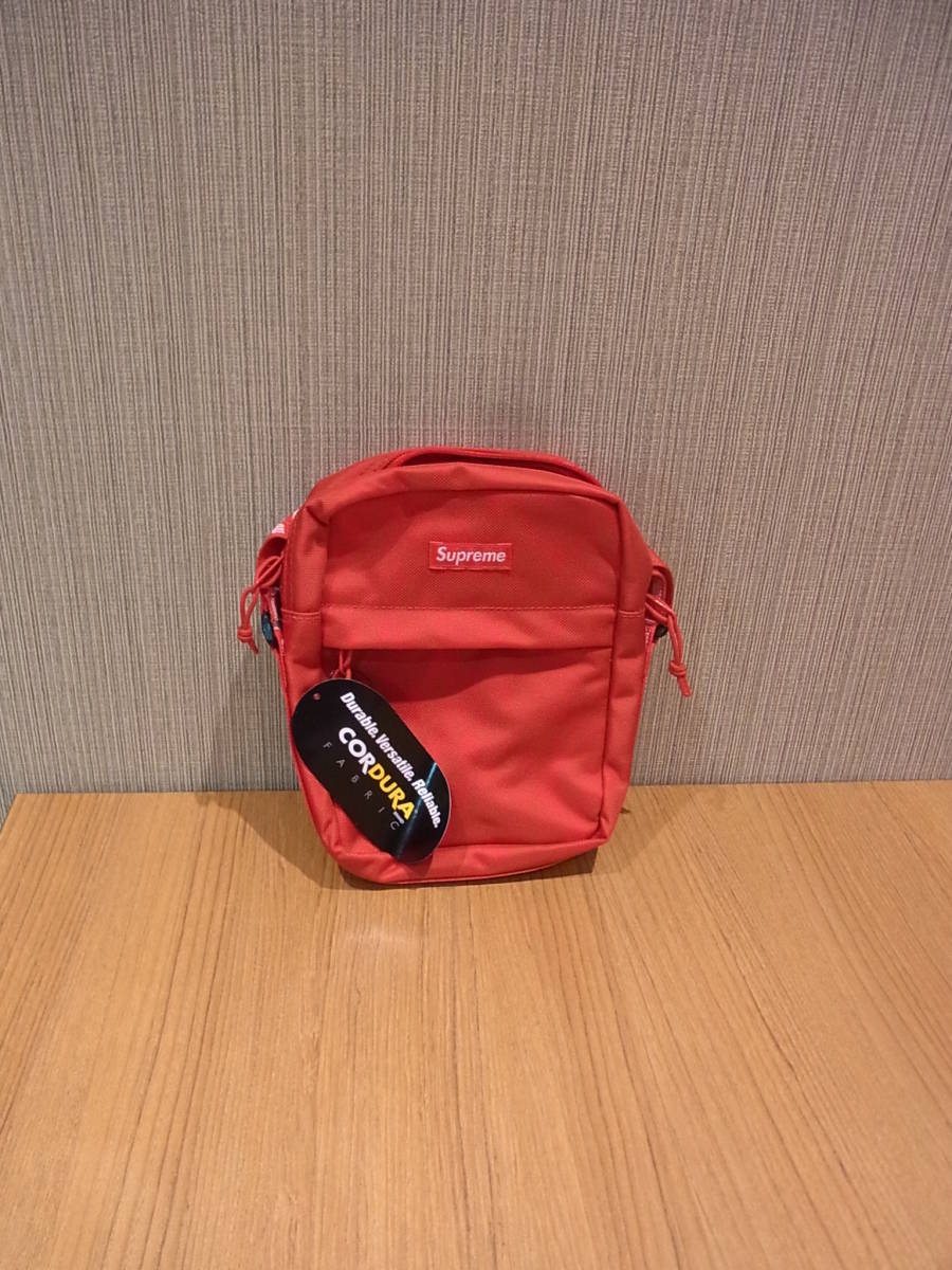 Supreme Shoulder Bag red 18ss レッド ショルダー バッグ 鞄 赤 新品