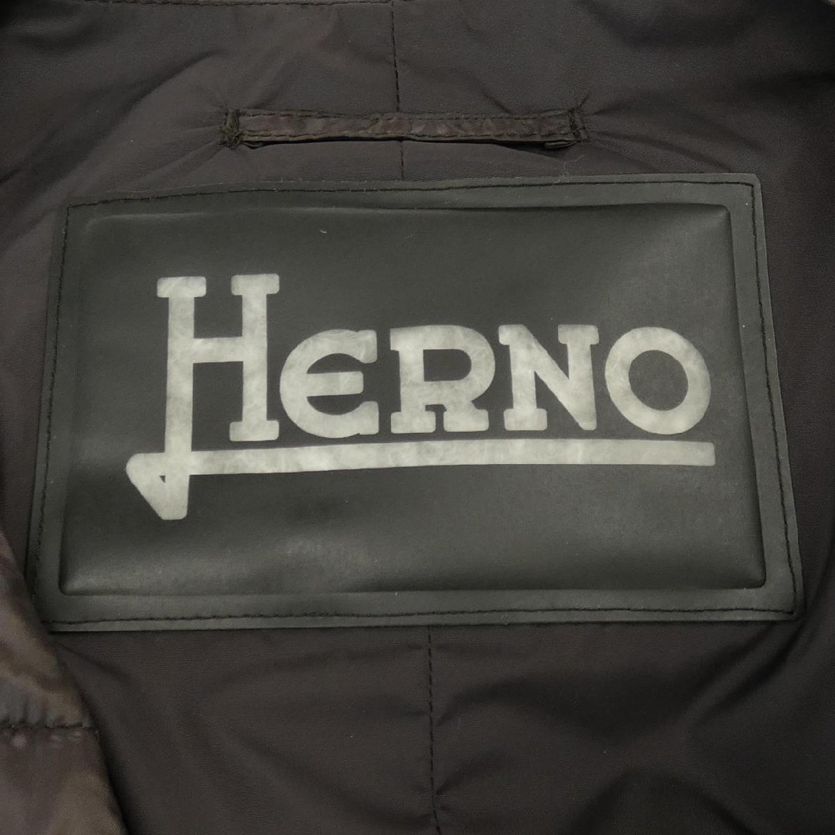 ヘルノ HERNO ダウンベスト ダウンジレ 54 ブラウン - 通販
