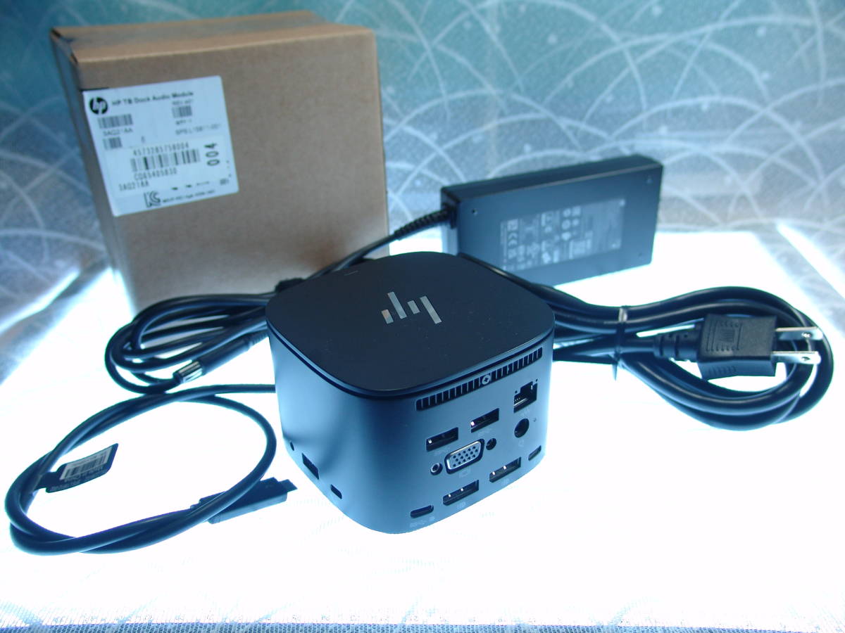 Used! 美品!送料込み! HP Thunderbolt3 ドック Dock 120W G2 +未開封