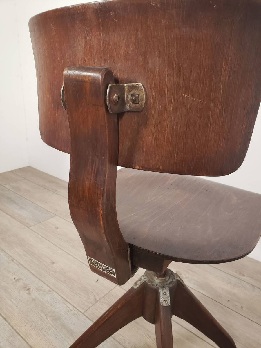  Germany antique Fritz Reich in dust real chair 