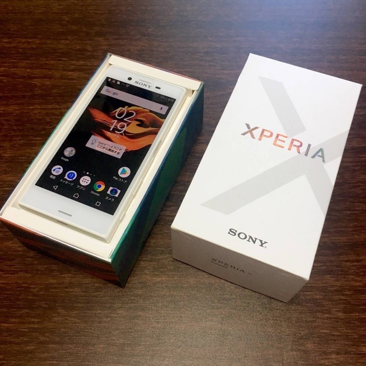 ソニー Sony Xperia X Compact F5321 白 ホワ