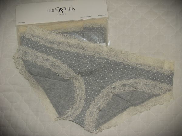 [ unused unopened ]5 sheets set!iris&lilly LONDON* hip Star race cotton shorts ( grade to) declared size XL R11③