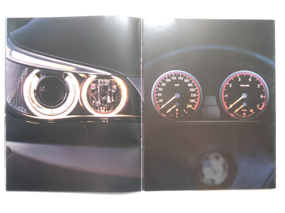 【カタログのみ】 5シリーズ セダン 5代目 E60 525i 530i 545i 前期 2003年 厚口40P BMW カタログ 日本語版_画像6