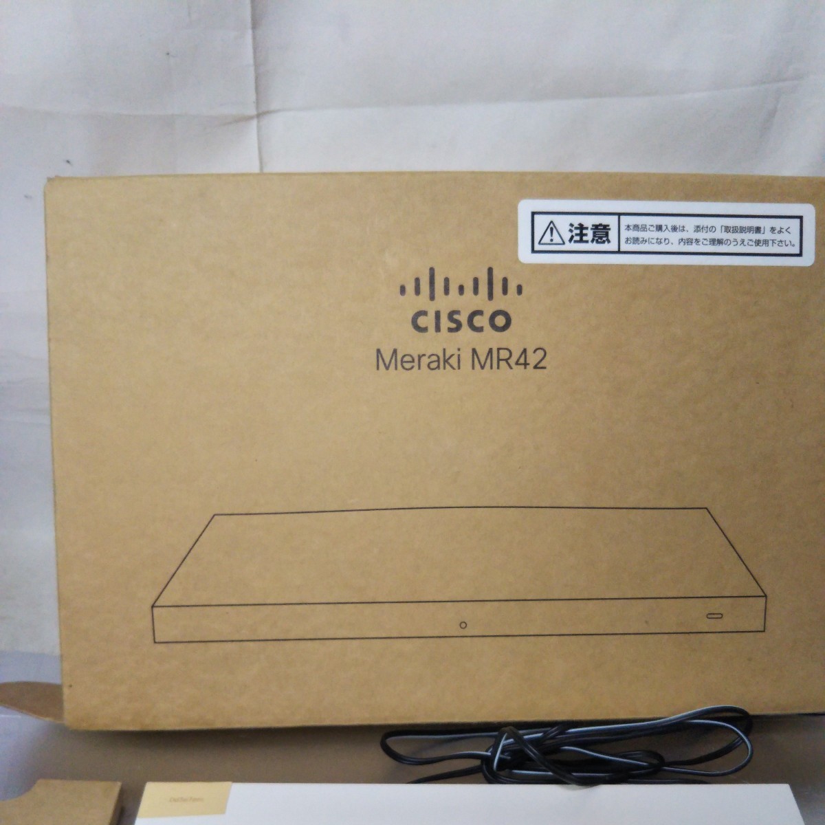 送料無料(4M2073)Cisco ルーター Meraki MR42-HW ホワイト 外箱 送料無料(4M2073)Cisco ルーター Meraki MR42-HW ホワイト 外箱