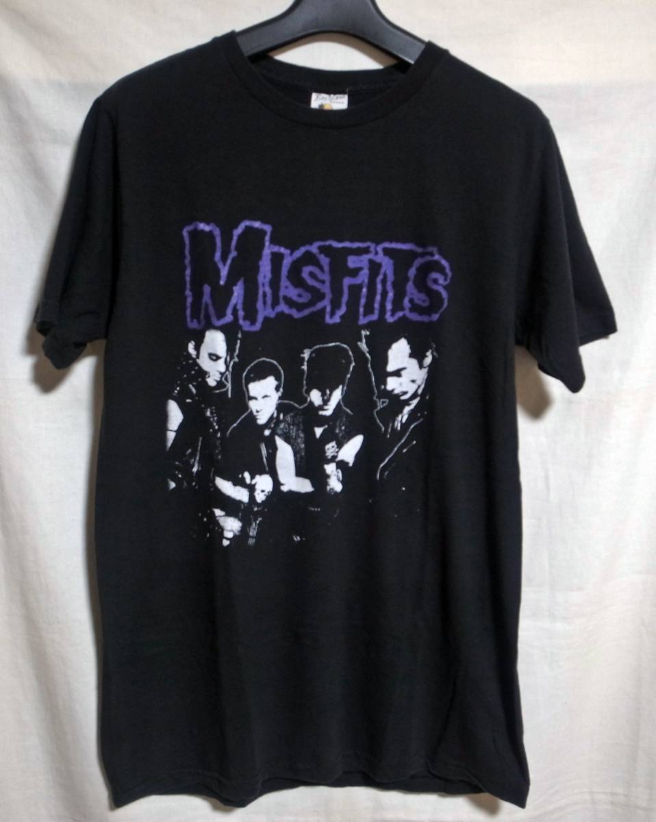 The Misfits 激レア バンドT ミスフィッツ ヴィンテージ Tシャツ 古着 90s T-shirt Black rock punk heavy metal band tee バンドTシャツ
