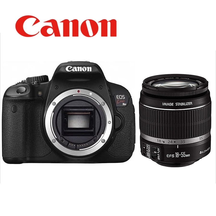 キヤノン Canon EOS Kiss X6i EF-S 18-55mm 標準 レンズセット 手振れ補正 デジタル一眼レフ カメラ 中古