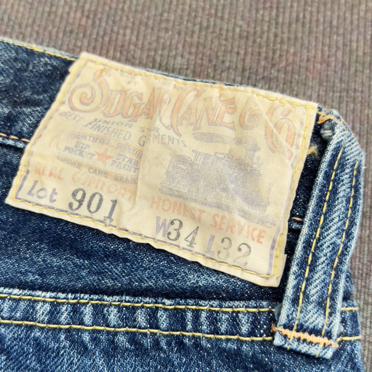 SUGAR CANE シュガーケーン Lot 901 セルビッチ スターデニム SUGAR CANE シュガーケーン Lot 901 セルビッチ スターデニム
