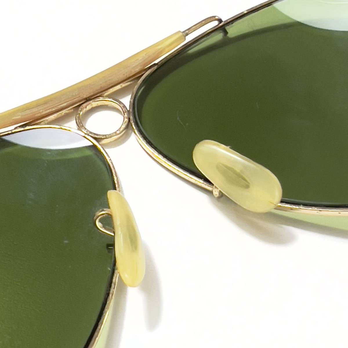 ◆70s Vintage B&L Ray-Ban ヴィンテージ ボシュロム社製 レイバン SHOOTER シューター レア 上部砂打 サングラス eyewear