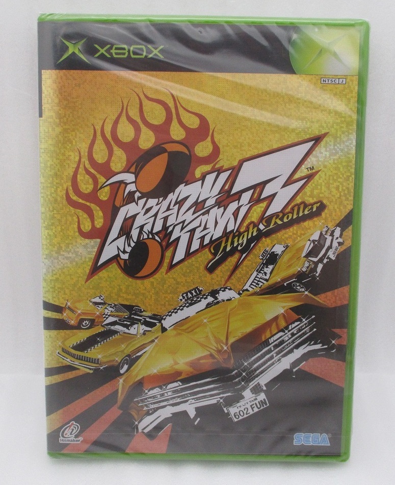 高い品質 【新品未開封】XBOX ゲームソフト 「CRAZY TAXI 3 High