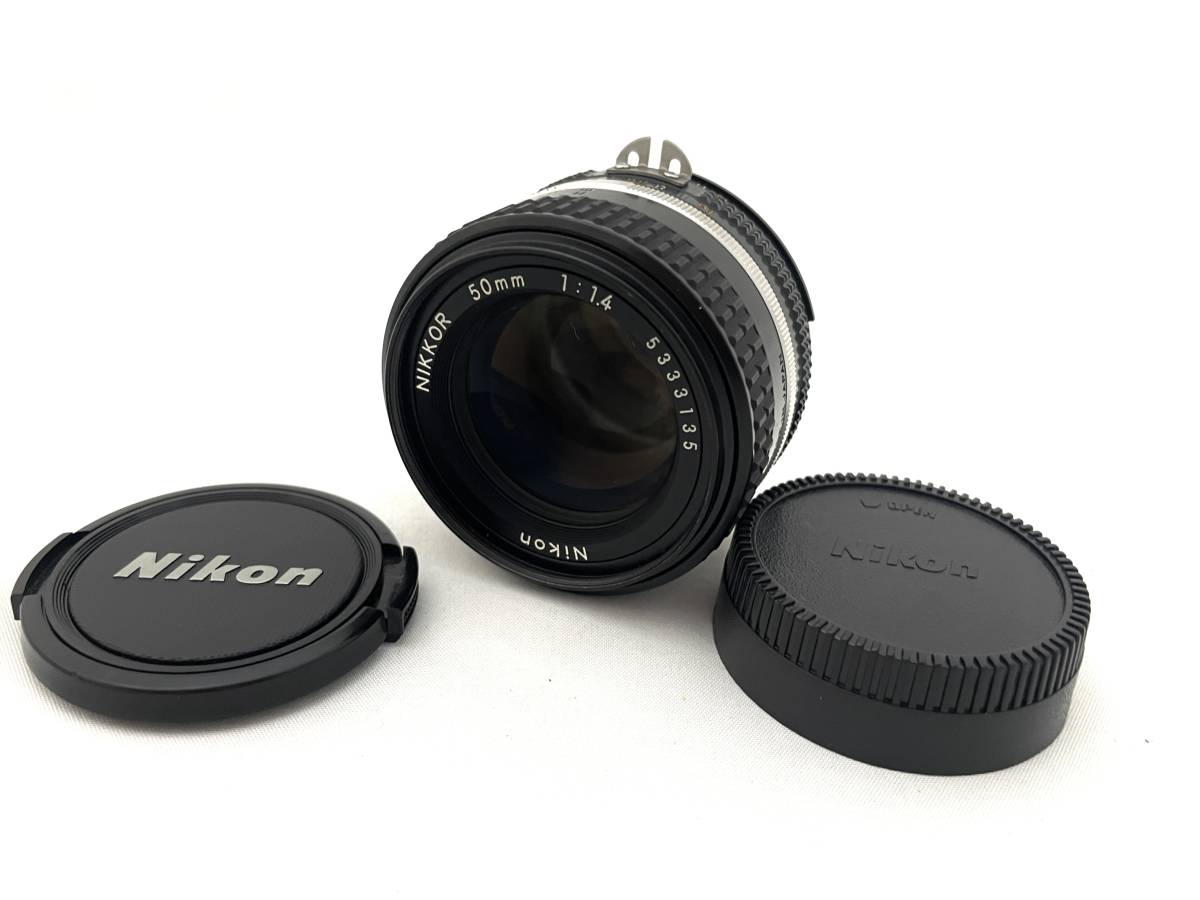 現品限り一斉値下げ！ 【極上美品】Nikon ニコン Ai-s 50mm F1.4 単