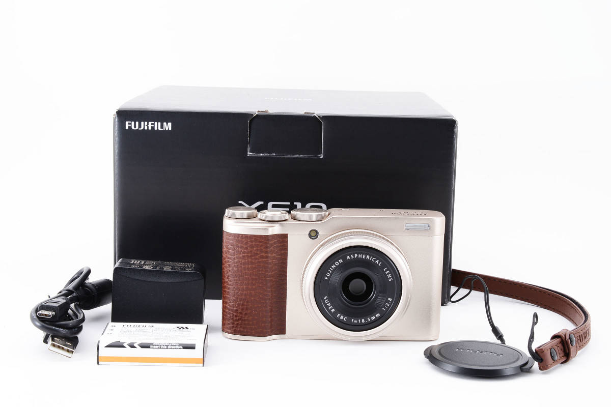 SALE／60%OFF】 フジフイルム FUJIFILM XF10 シャンパンゴールド [美品