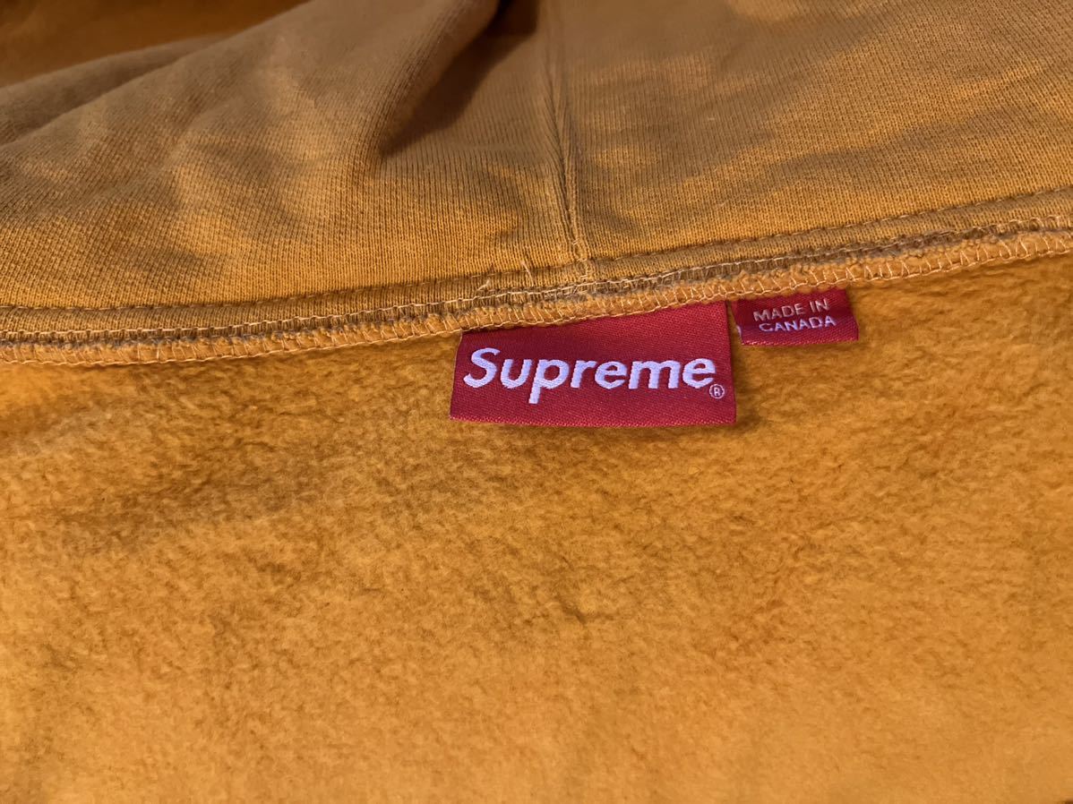 【XL】Supreme Old English Hooded Logo Zip Up