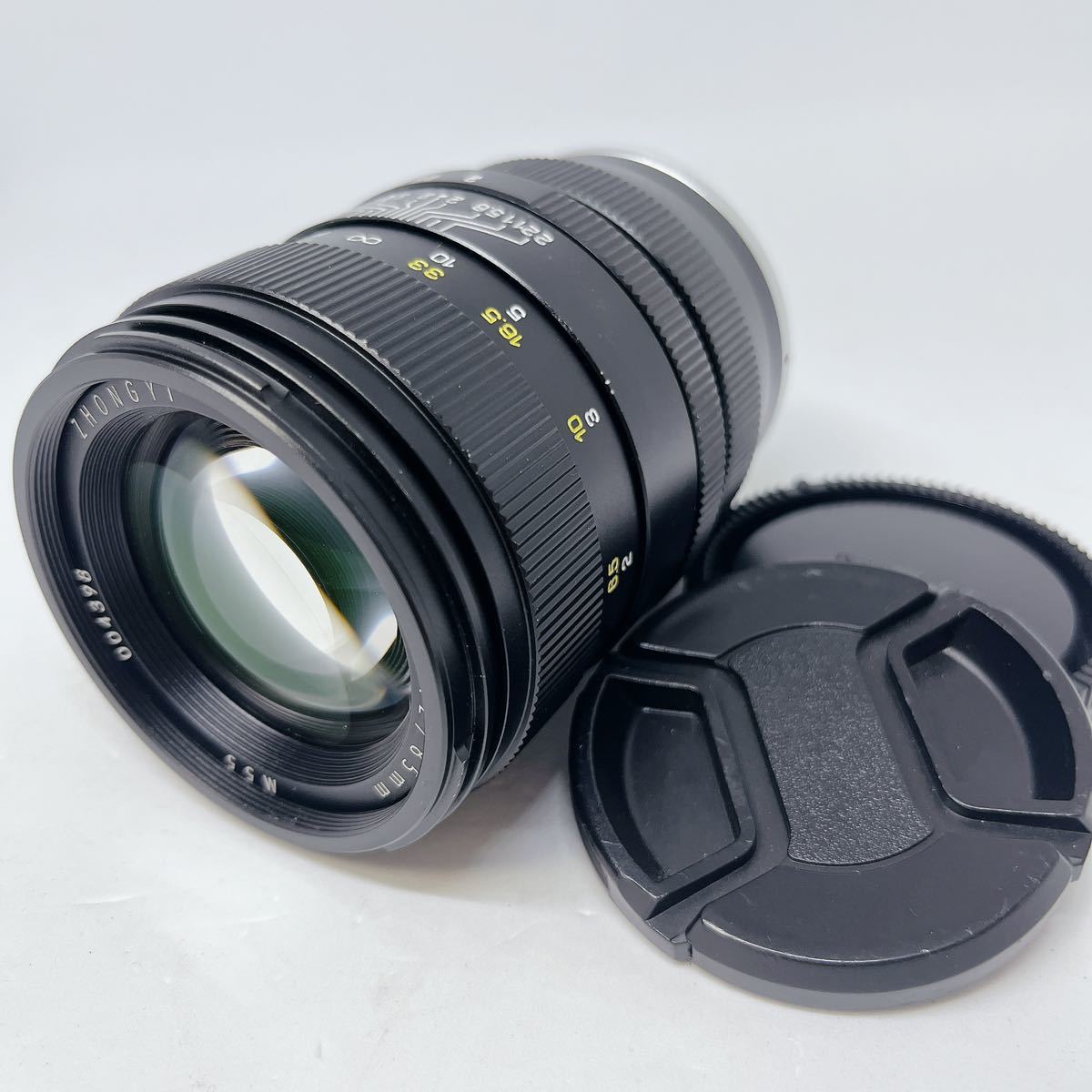 極上品*中一光学 ZHONGYI CREATOR 85mm 2 M55 レンズキャップ付-