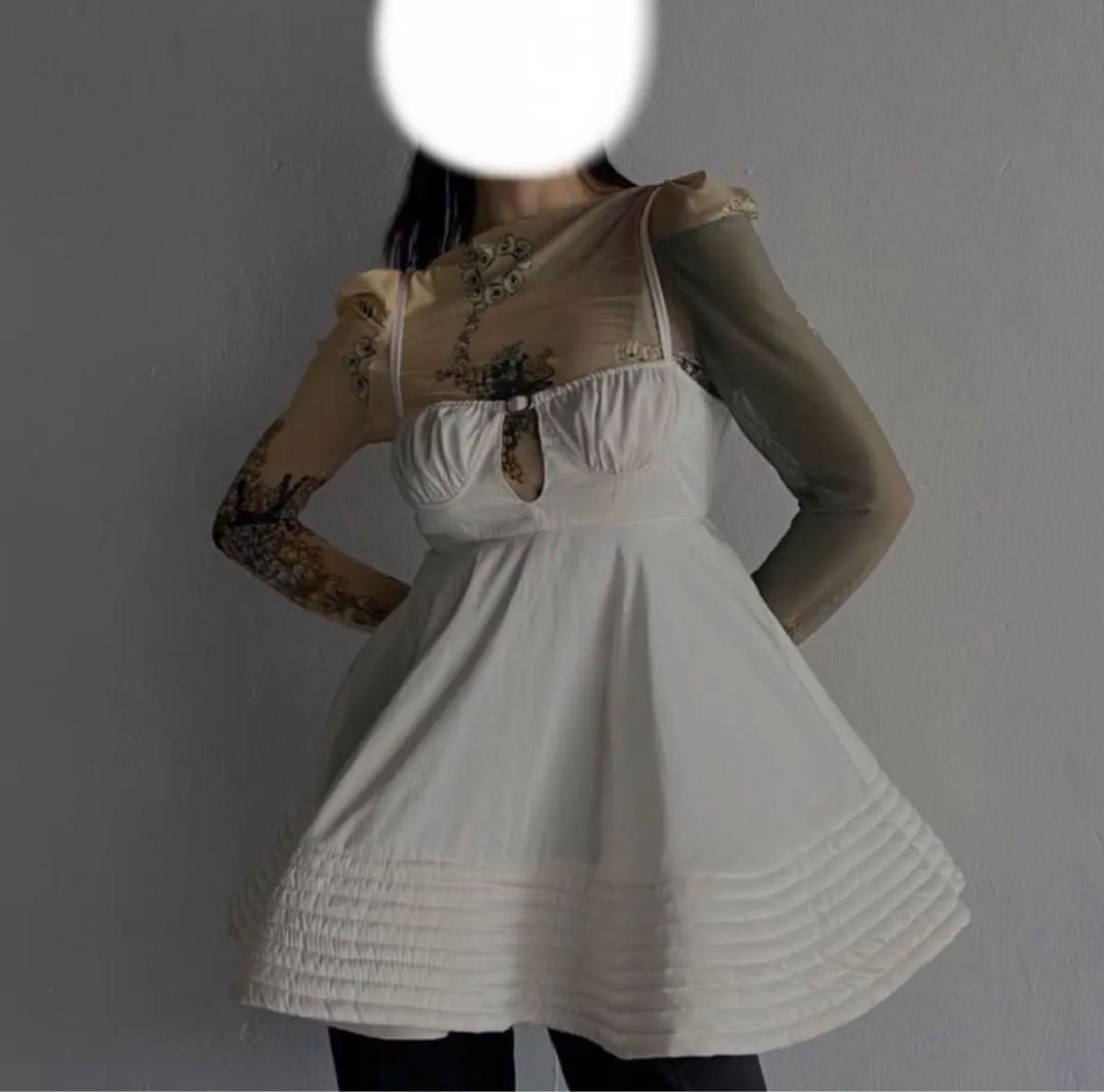 litmus シアートップス ホワイト-