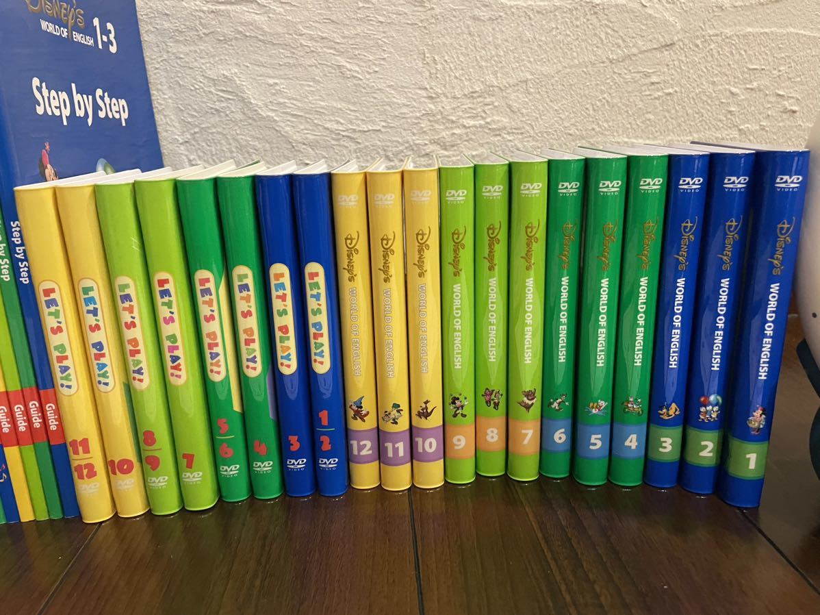 Disney world of English 】DVD CD カード絵本ディズニー Disney world of English 】DVD CD カード絵本ディズニー