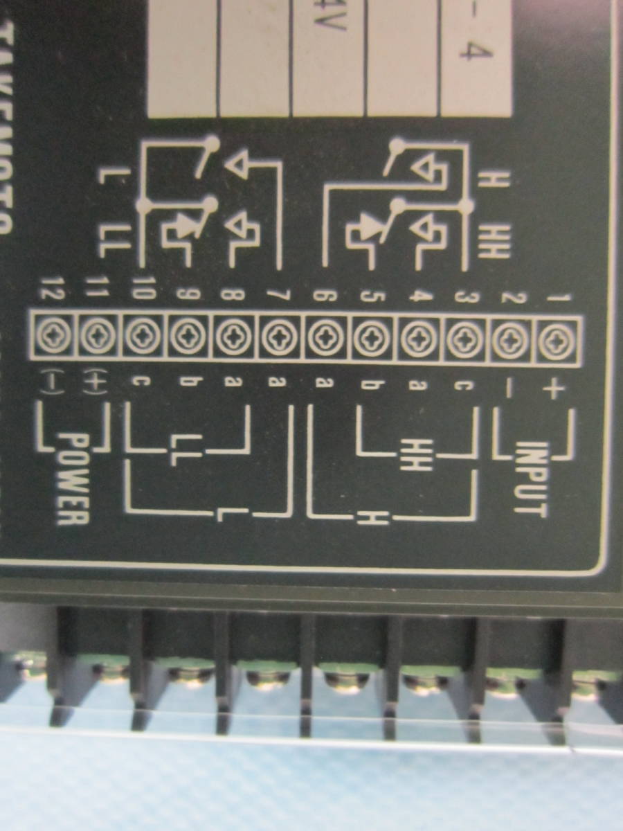 ディジタル表示　FDW-141-Z-4 (INPUT DC1-5V / POWER vAC85-264V) TAKEMOTO OSAKA JAPAN_画像6