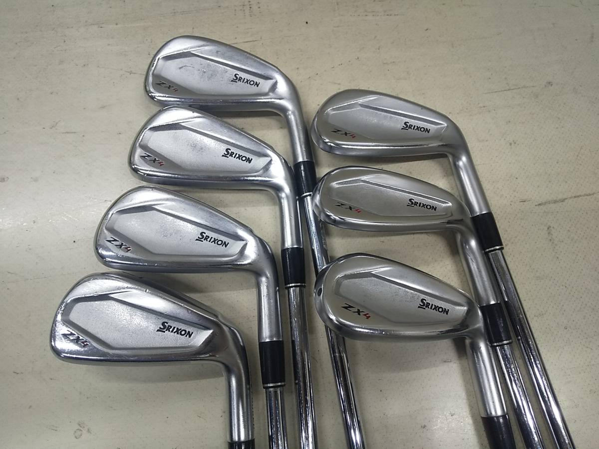 SRIXON ダンロップ スリクソン ZX4 アイアンセット NSPRO950GH neo S 7本 4～PW_画像1