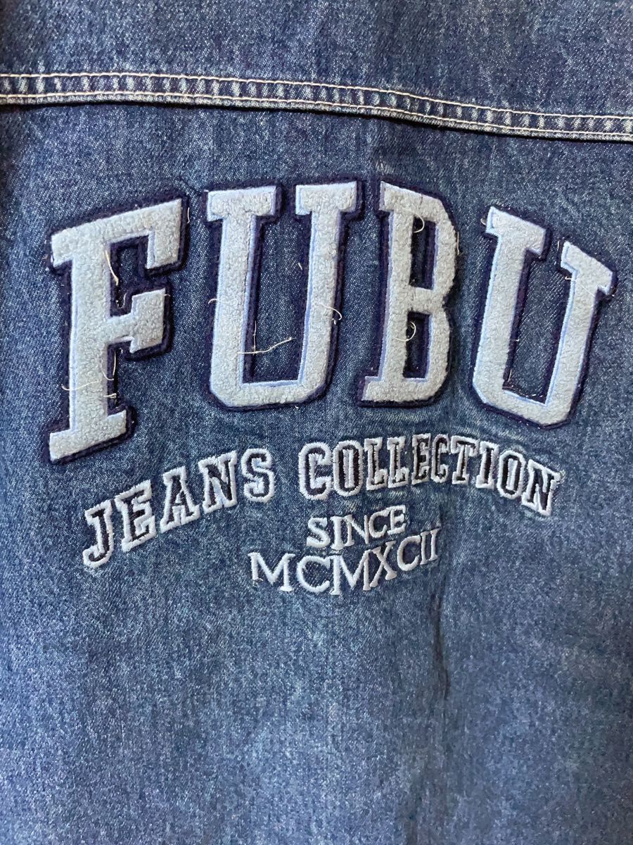 FUBU フブ デニムジャケット Gジャン 古着 ヴィンテージ ヒップホップ