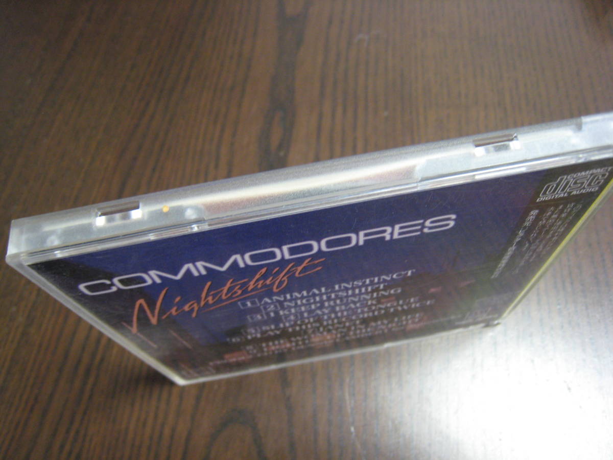 コモドアーズ/COMMODORES CD『ナイトシフト NIGHTSHIFT』VDR-1021 3200円盤_画像3