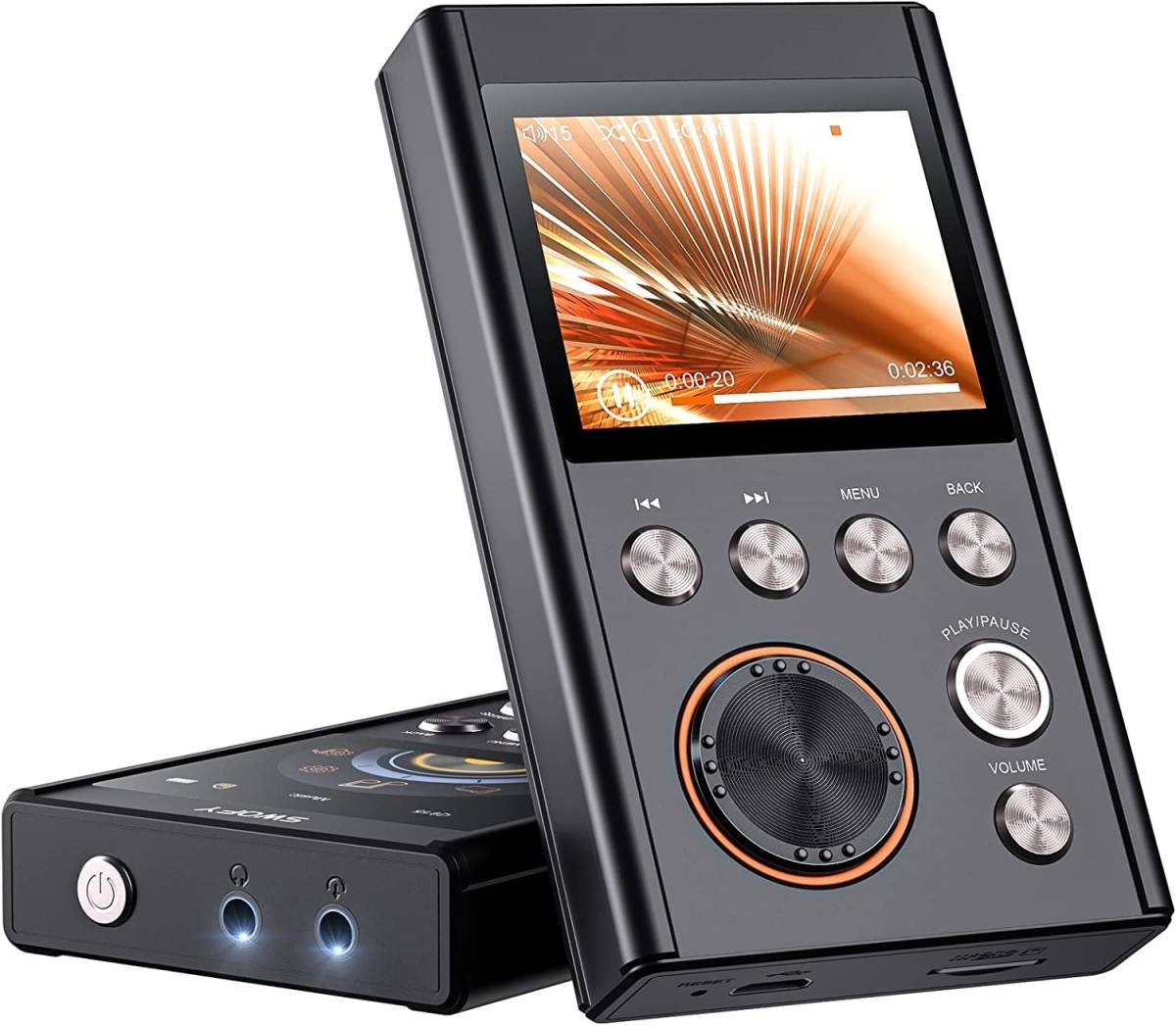 HIFI MP3プレーヤー ハイレゾ音楽プレーヤー HiFi ロスレスオーディオ-