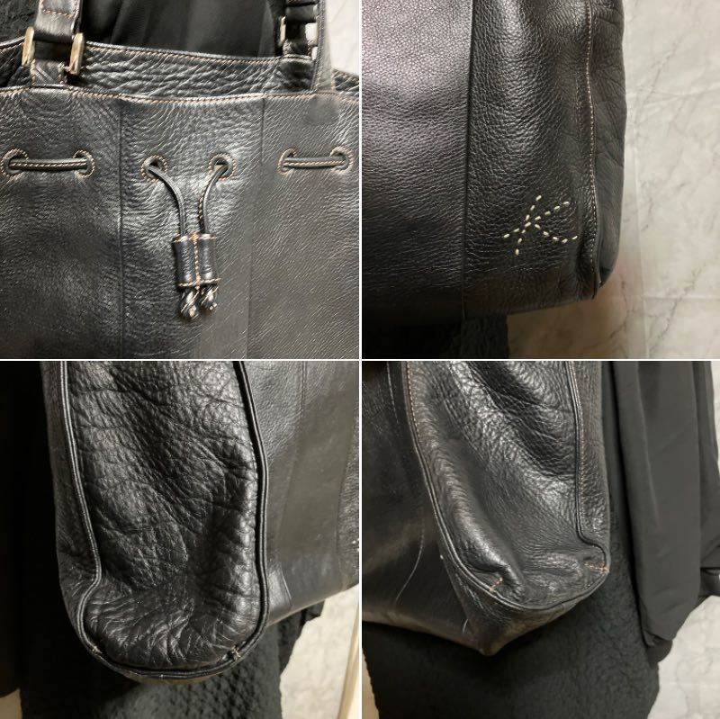 ふるさと納税 【s990】良品◎ キタムラ Kitamura トートバッグ 本革