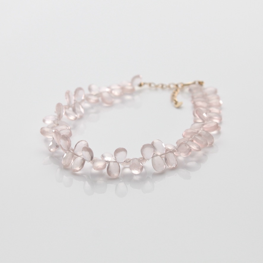 通販 ローズクォーツ ブレスレット bracelet quartz rose クリスタル