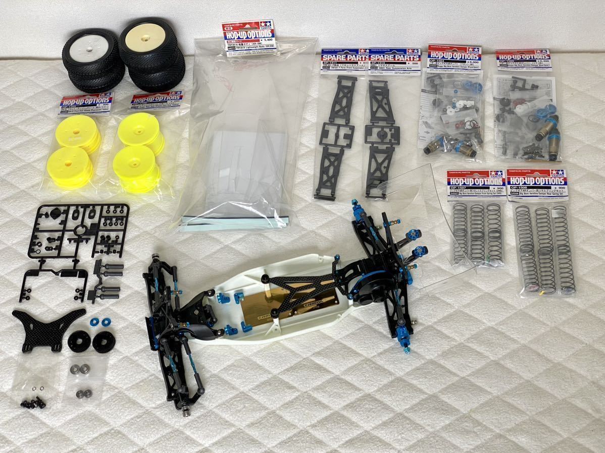 Tamiya TRF211XM chassis kit construction after unrunning Tamiya TRF211XM chassis kit construction after unrunning