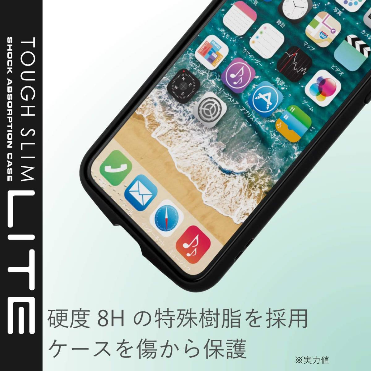 iPhone XS Max TOUGH SLIM LITE ケース　クリア_画像4