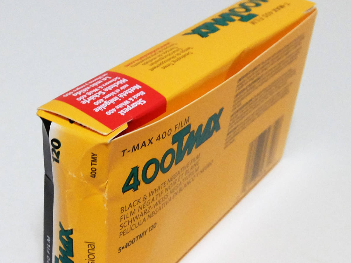 未使用】Kodak TMAX400 4x5フィルム 期限切れ-