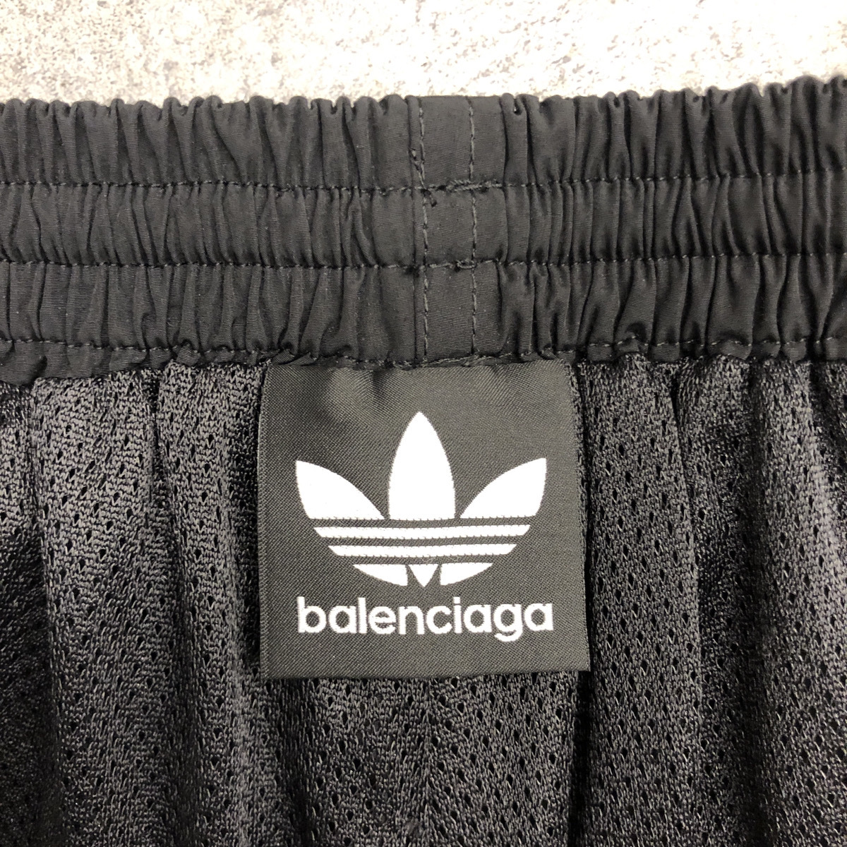 ★BALENCIAGA バレンシアガ adidas アディダス コラボ 23SS TRACKSUIT トラックパンツ ジャージ スリーストライプス BLACK ブラック 黒 104_画像7