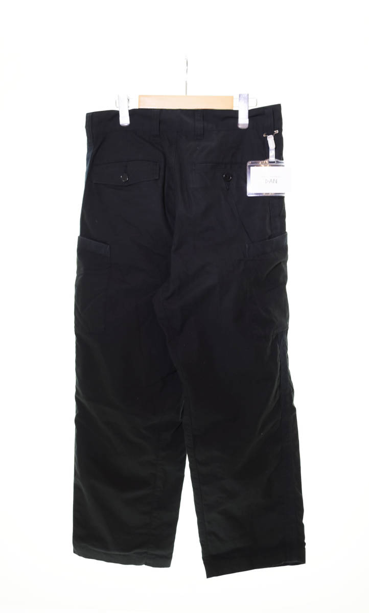 ◯ DAN ダン Transport Trousers トランスポート ワークパンツ D20PA-06 sizeL 黒 ブラック 103_画像2