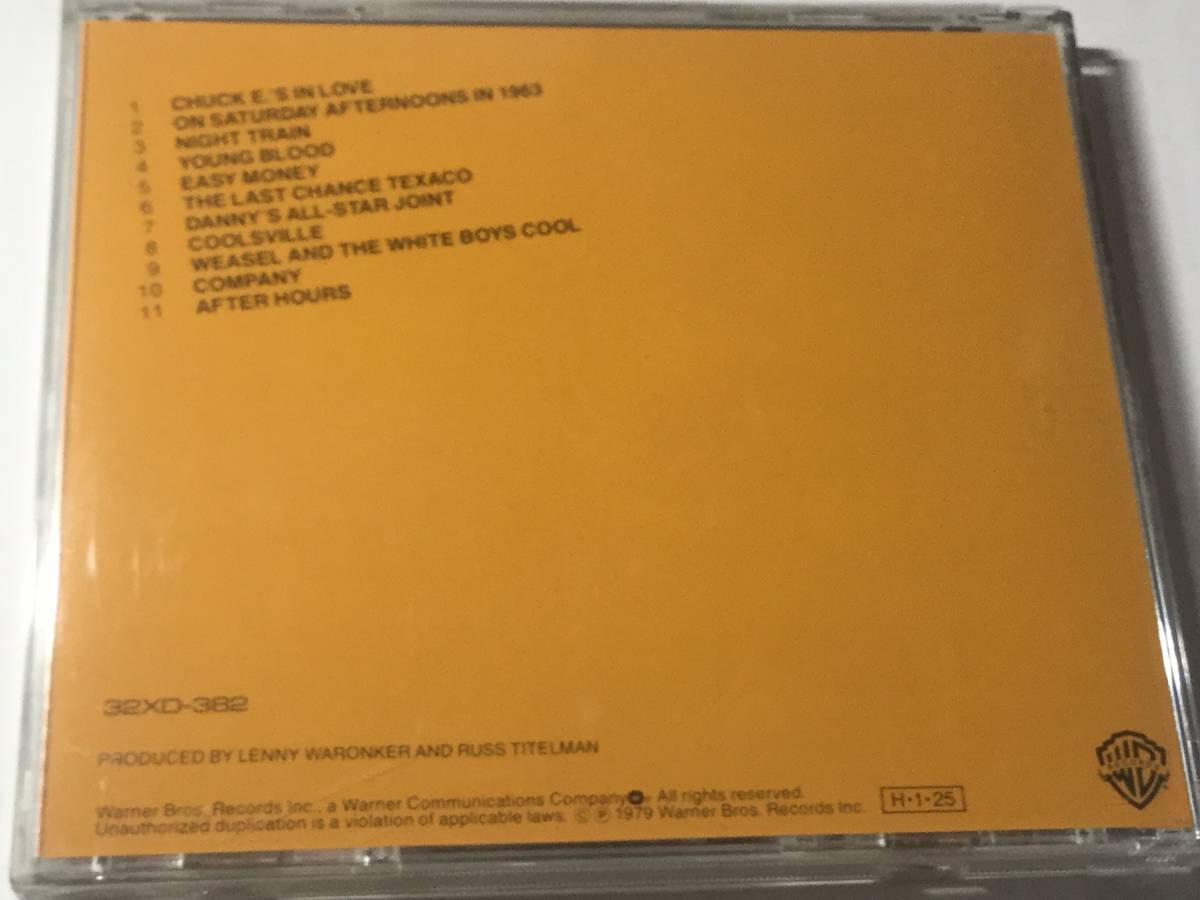 国内盤CD/AOR/リッキー・リー・ジョーンズ/浪漫 送料¥180_画像2