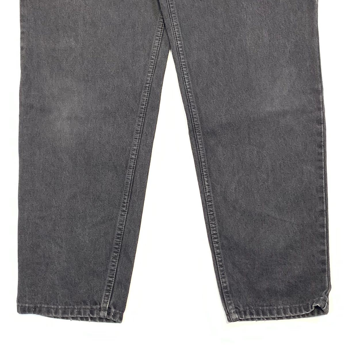  Levi's 550 black Denim USA made 90*s buggy W38 7212