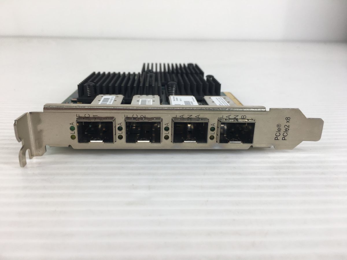 [ immediate payment / free shipping ] HP AT094-60001 PCIe 2p8GbFC and 2p 1/10GbE A dtr / LPe12204-U-HP [ used parts / present condition goods ] (SV-H-242)