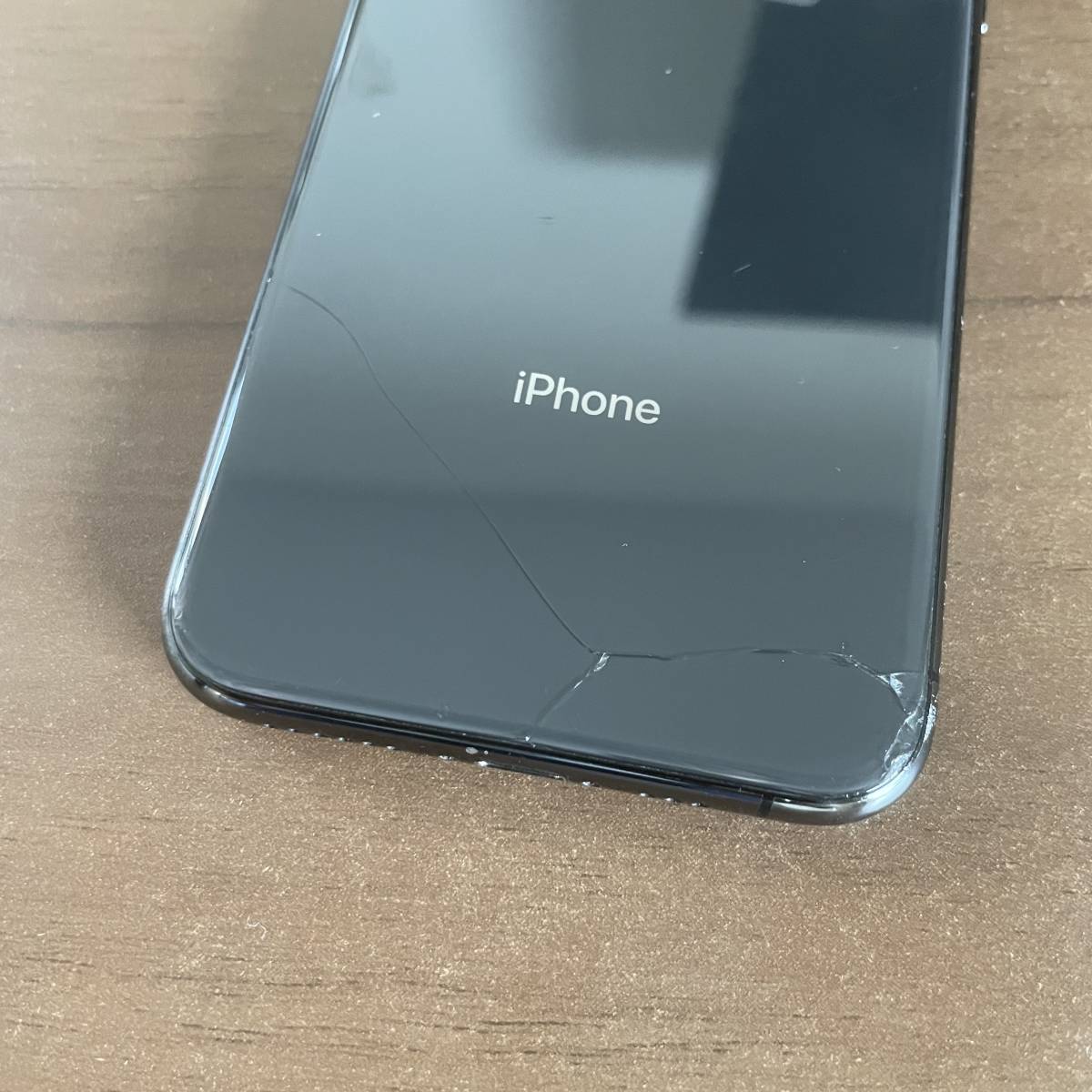 ジャンク】Apple iPhone XS MTE02J/A 256GB 背面ガラス割れ バッテリー