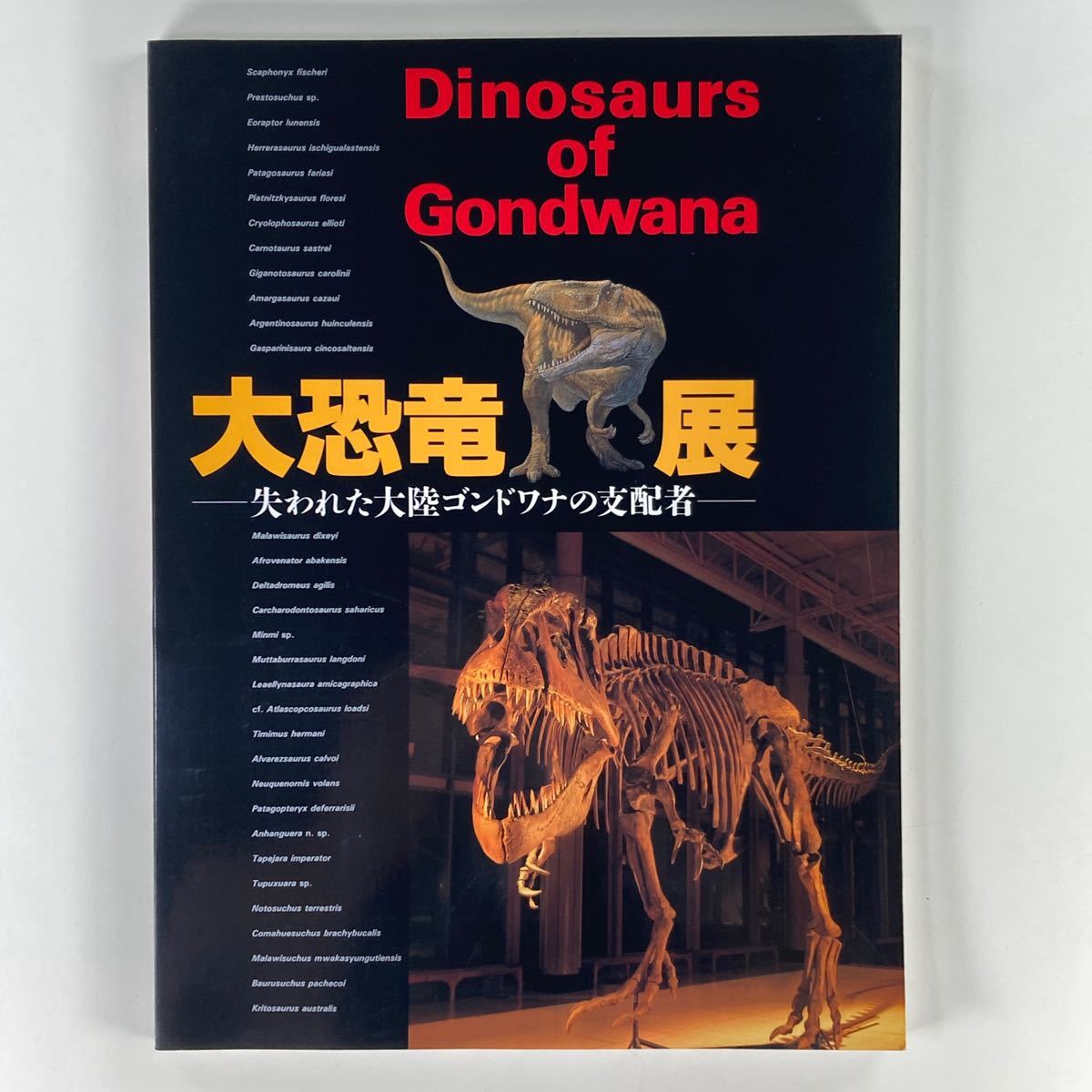 大恐竜展 失われた大陸ゴンドワナの支配者 Dinosaurs of Gondwana 1998年読売新聞社_画像1