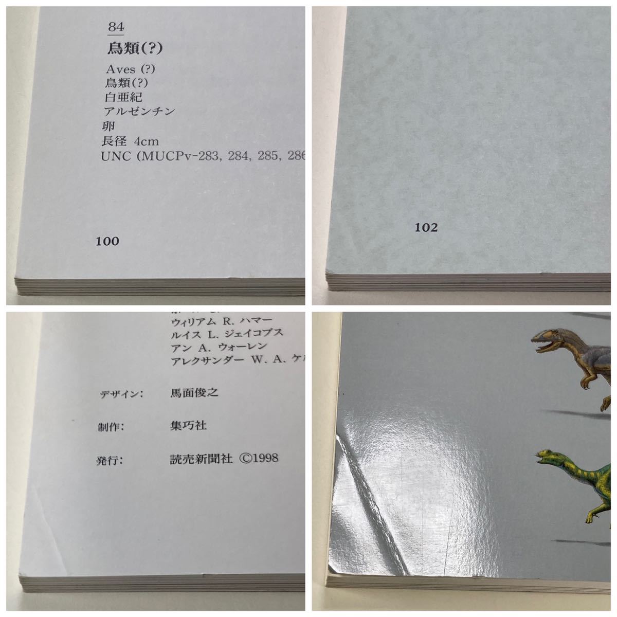 大恐竜展 失われた大陸ゴンドワナの支配者 Dinosaurs of Gondwana 1998年読売新聞社