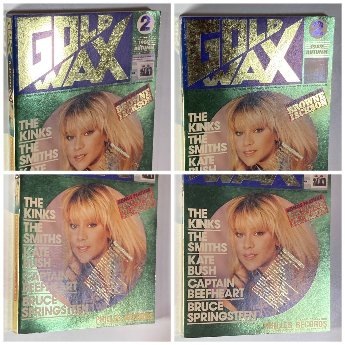 ゴールドワックス 2巻 1989AUTUMN /GOLD WAX 1989年 秋 No 2 ゴールドワックス 2巻 1989AUTUMN /GOLD WAX 1989年 秋 No 2