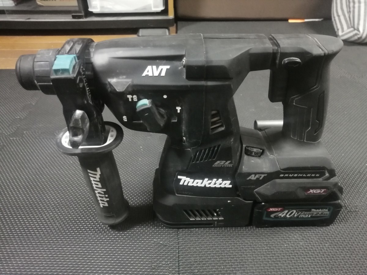 マキタ／makita HR001G 黒 40V 充電式ハンマードリル 28mm 本体+