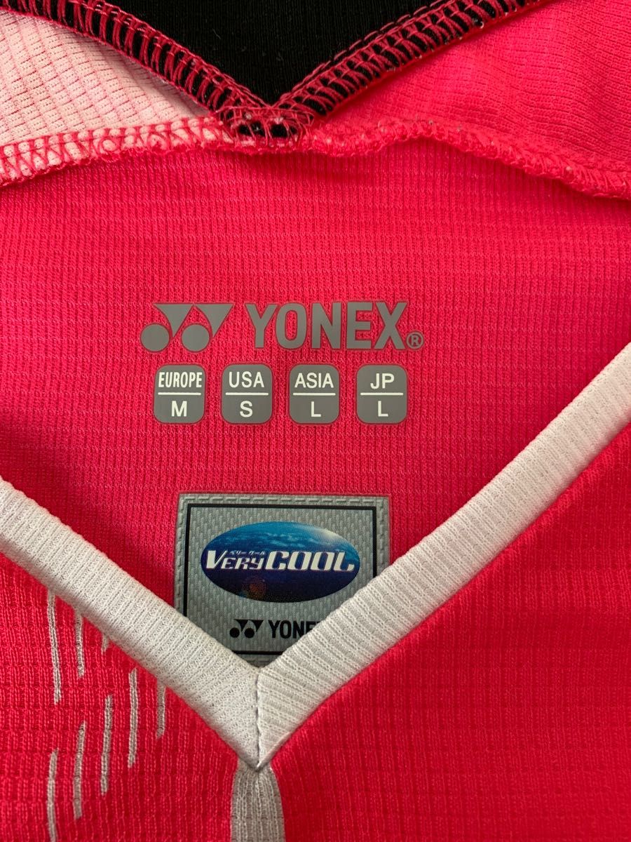 YONEX ユニフォームシャツ レディースLサイズ