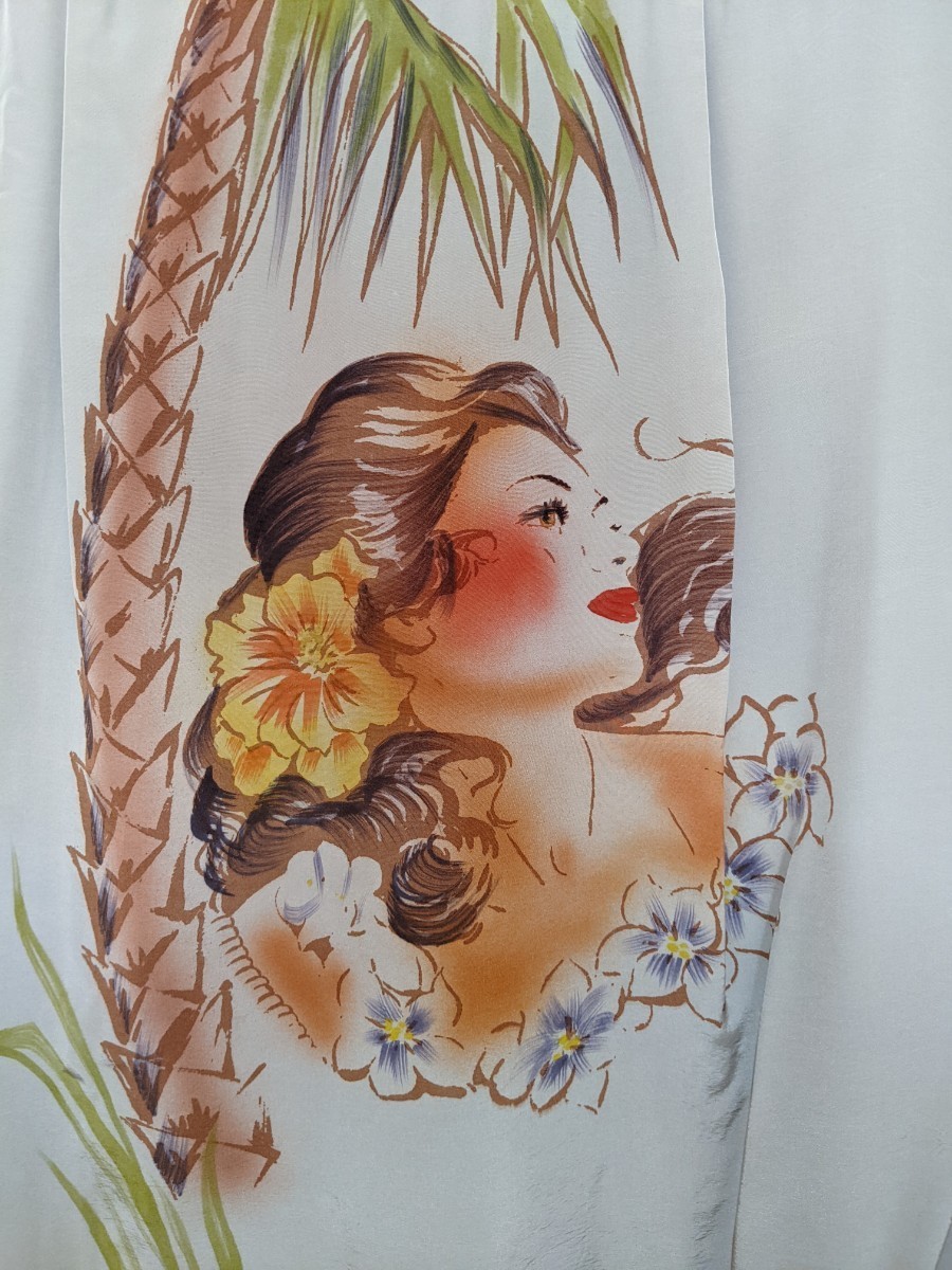 40sHawaiian　50sHawaiian　Hawaiianshirt　大戦　ハワイアンシャツ　ロカビリー　デュークカハナモク　バックパネル　ジョンメイグス_画像1