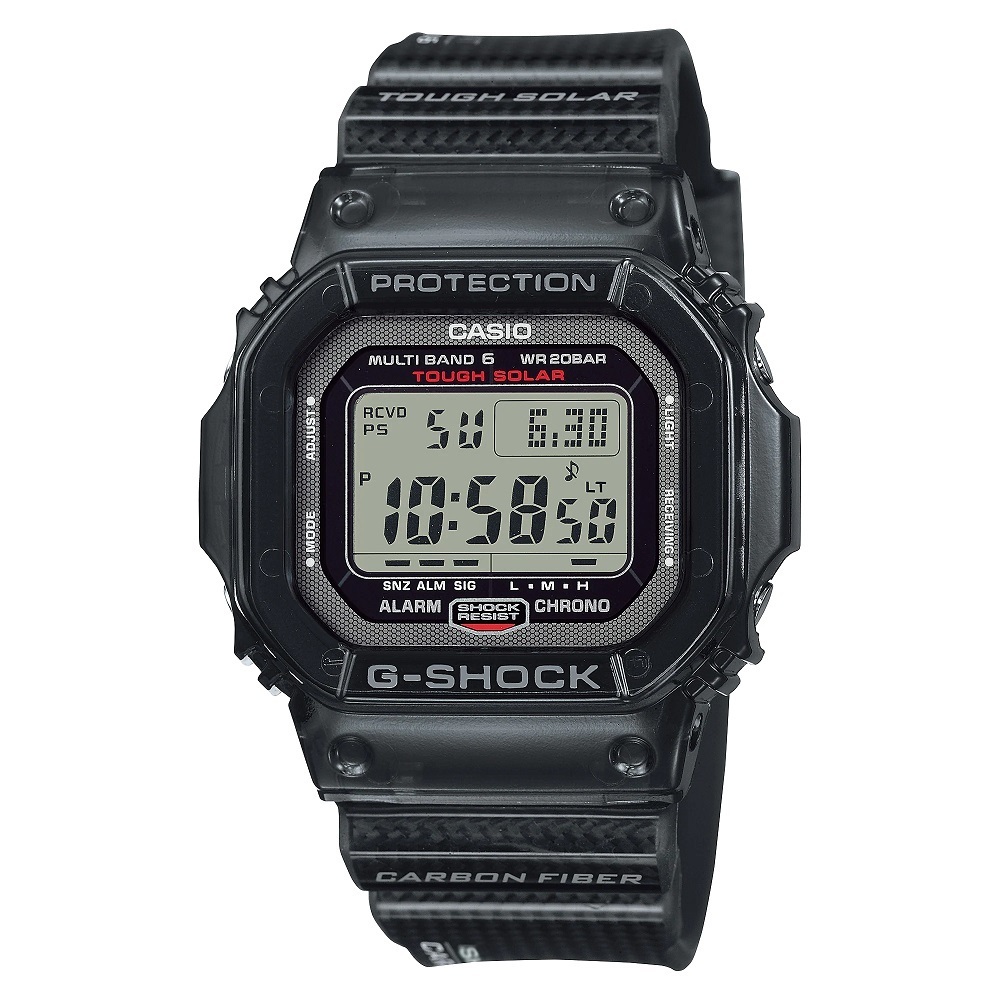 カシオCASIO G-SHOCK Gショック ジーショック 電波 タフソーラー 腕時計 ブラック カーボンファイバー GW-S5600U-1JF【国内正規品】