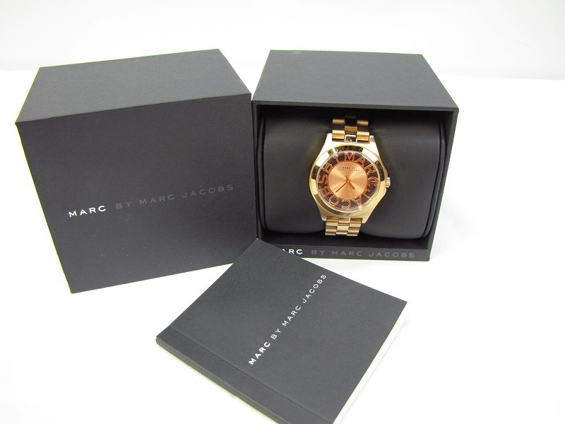 ☆☆Markuba Mark Marc Jacobs觀看Henry Skeleton MBM 3293 MARC BY MARC JACOBS 原文:☆☆　マークバイマークジェイコブス　腕時計　ヘンリースケルトン　MBM3293　MARC BY MARC JACOBS