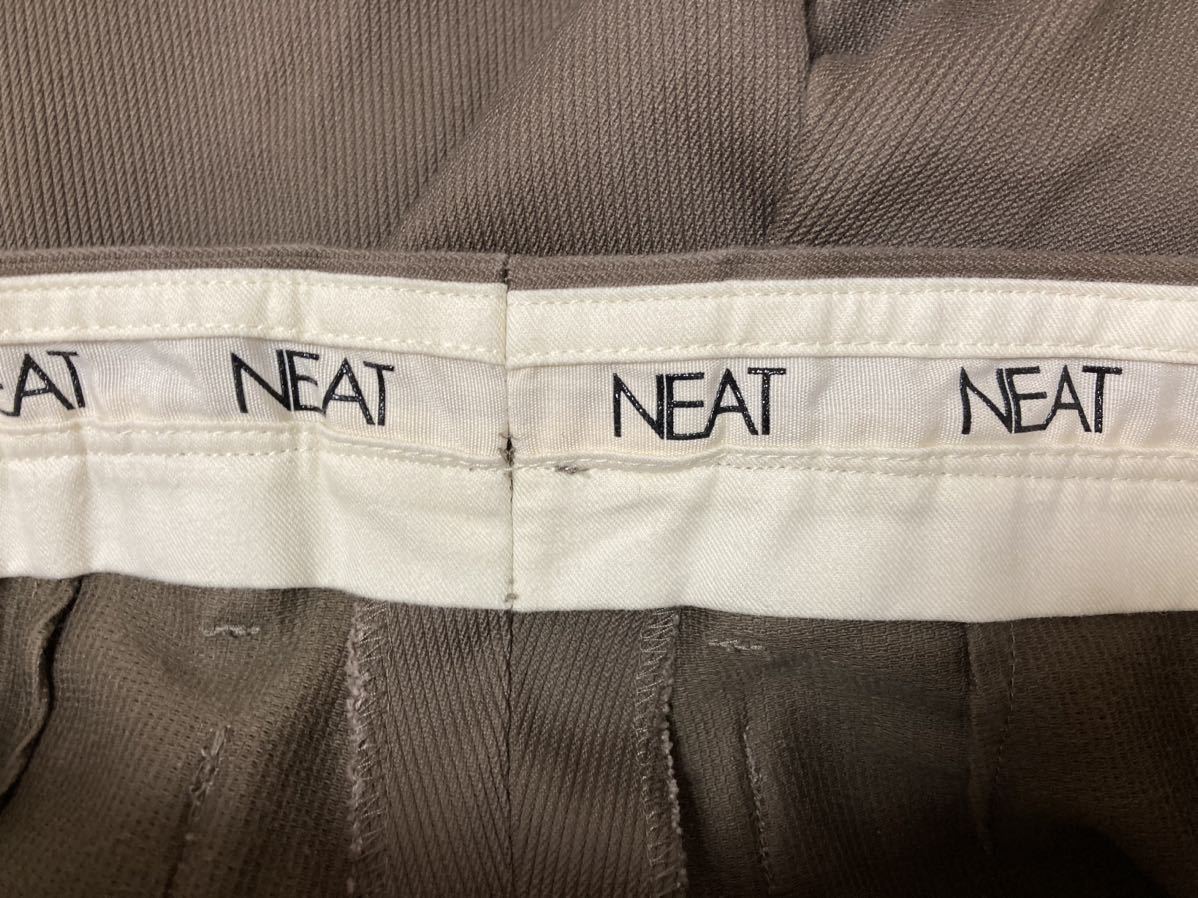 美品 NEAT ニート コットンピケカーゴショーツ KHAKI sizeS 美品 NEAT ニート コットンピケカーゴショーツ KHAKI sizeS