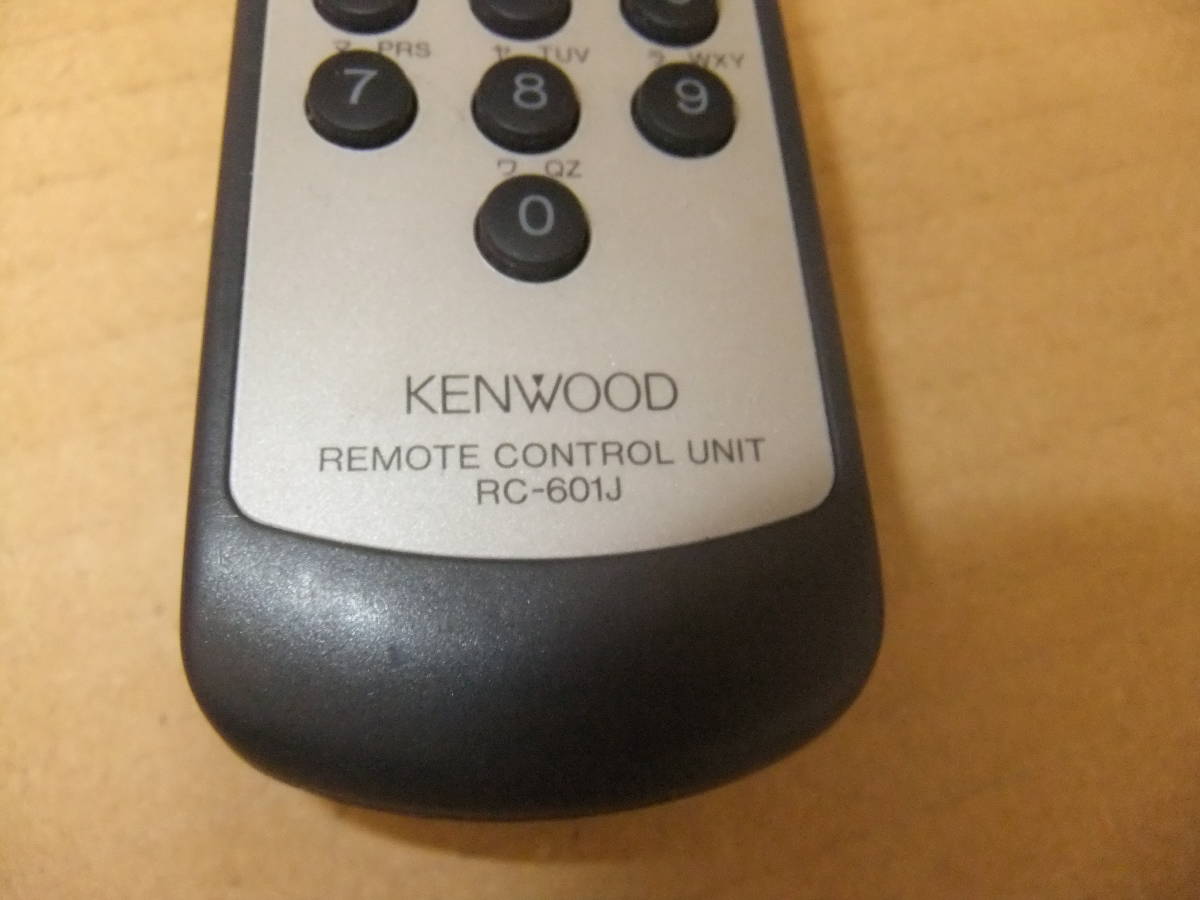 KENWOOD Kenwood Car Audio for remote control RC-601J * secondhand goods * infra-red rays sending verification settled 