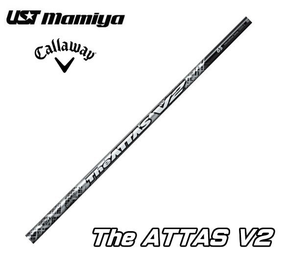 新品 キャロウェイ用スリーブとグリップ装着 USTマミヤ The ATTAS V2