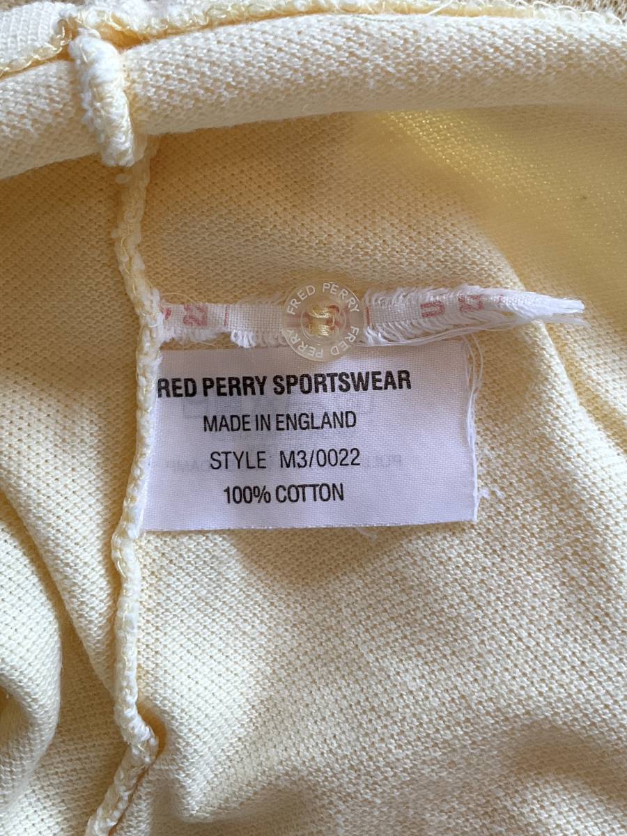90s 英国製 FRED PERRY フレッドペリー ヴィンテージ ポロシャツ POLO LONDON モッズ UK