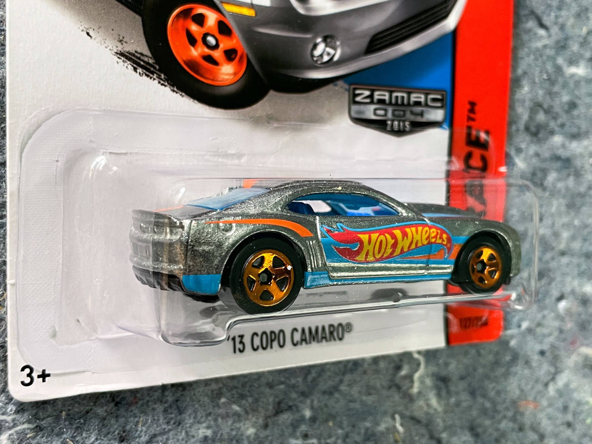 Hot Wheels 2015 Walmart Exclusive Zamac '13 Copo Camaro ホットウィール ウォルマート限定 ザマック カマロ_画像3