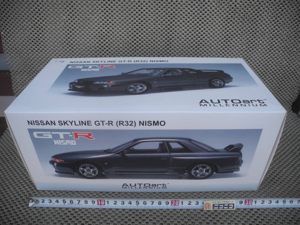 【ミニカー】1/18 オートアート 日産 スカイライン GT-R（R32）NISMO／AUTOart MILLENIUM NISSAN SKKYLINE GT-R(R32) NISMO_画像2