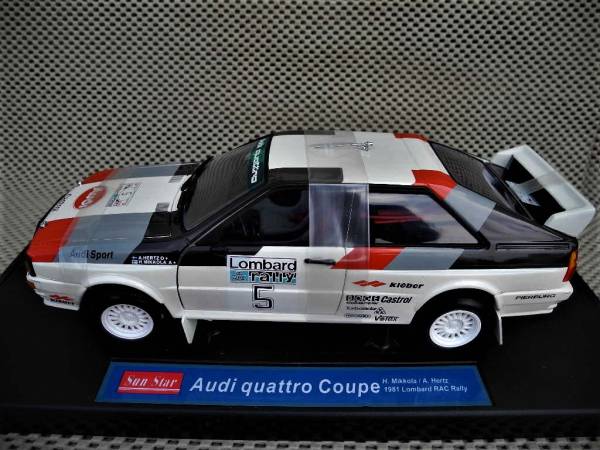 *1/18* Audi cuatro 1981 Ran bird Rally ⑤* new goods 